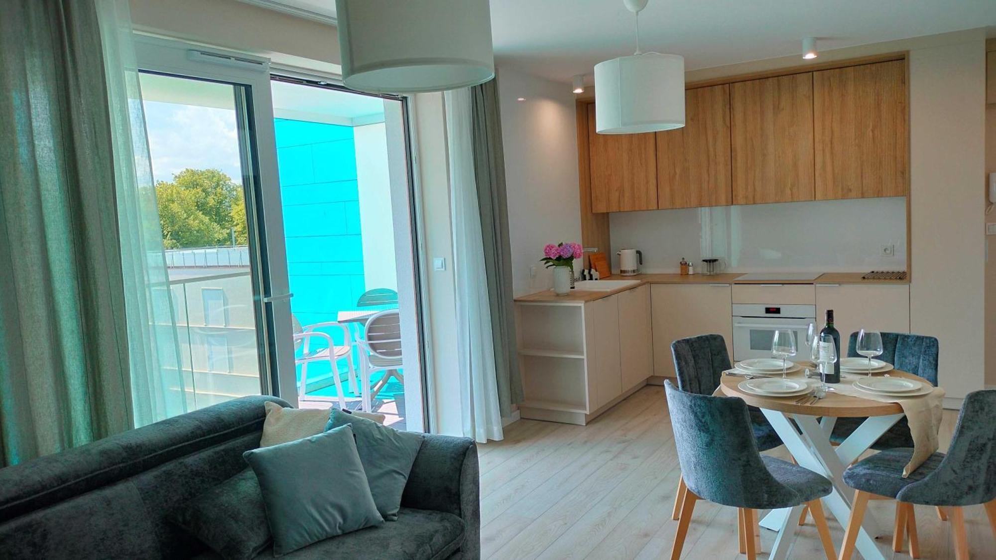Cicha Przystan Apartamenty Whiteblue Sauna&Fitness&Parking Kołobrzeg Buitenkant foto